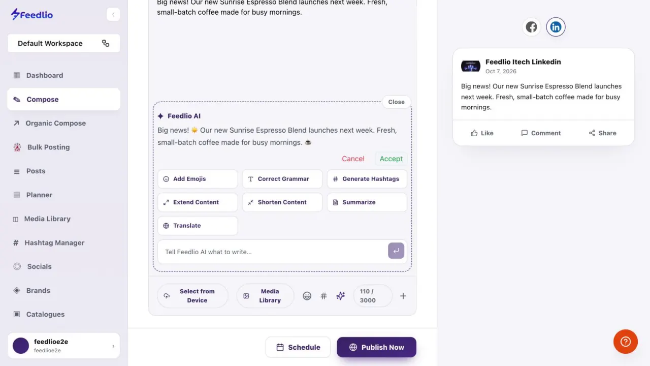 Screenshot: Review, then Accept