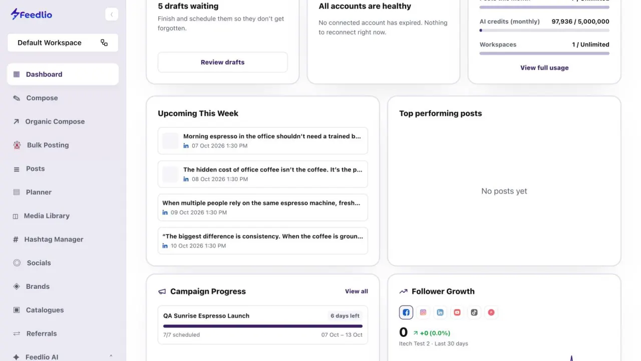Screenshot: Upcoming this week
